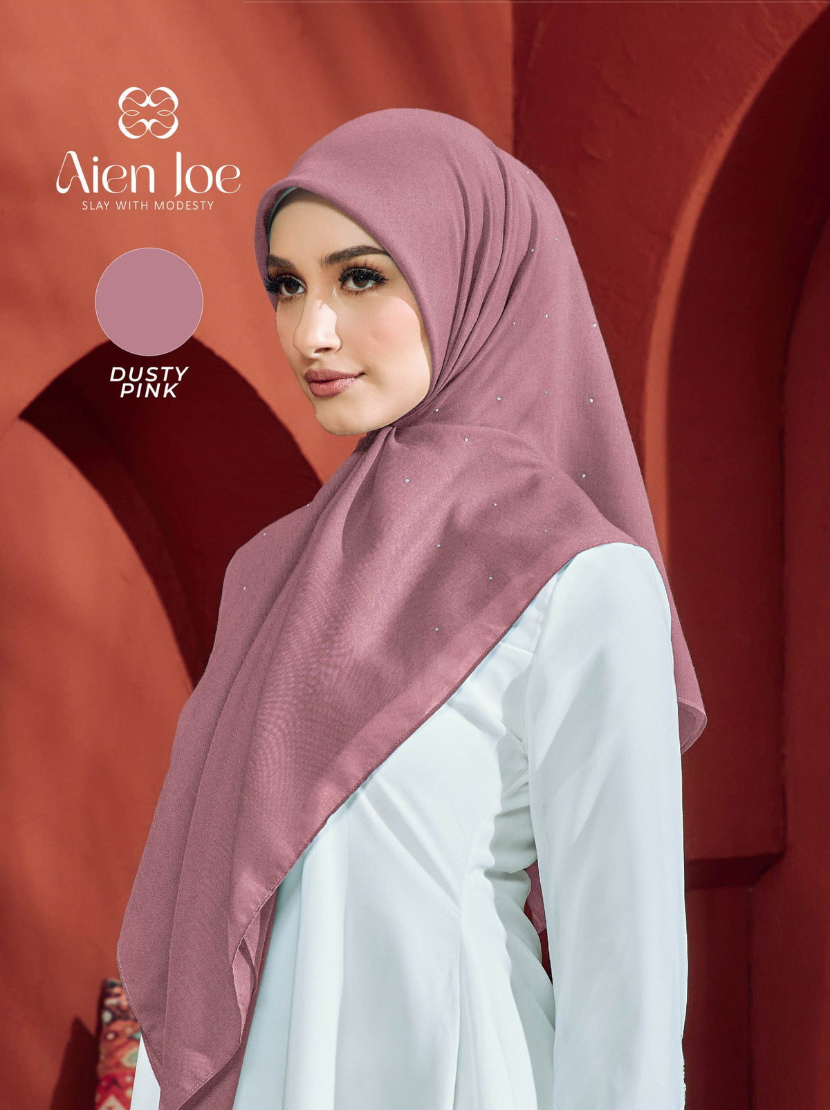 Bawal Diamond Cotton Voile Dusty Pink