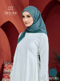 Bawal Printed Ditsy Floral Moss Green