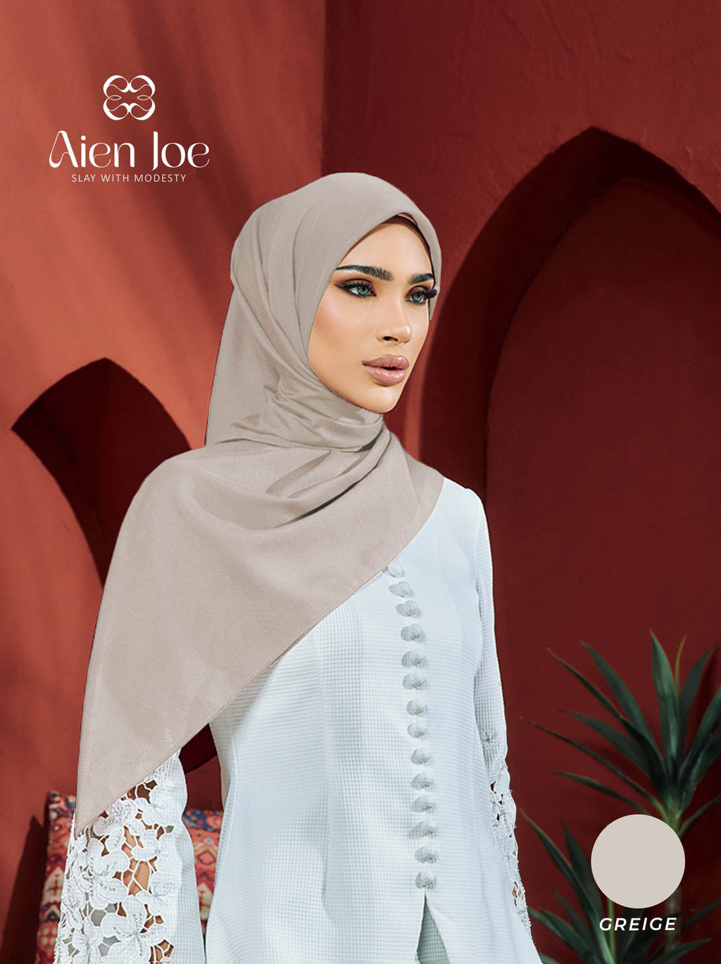 Bawal Premium Plain Cotton Voile Greige