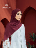 Bawal Premium Plain Cotton Voile Burgundy