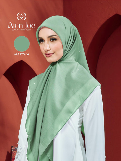 Bawal Diamond Cotton Voile matcha