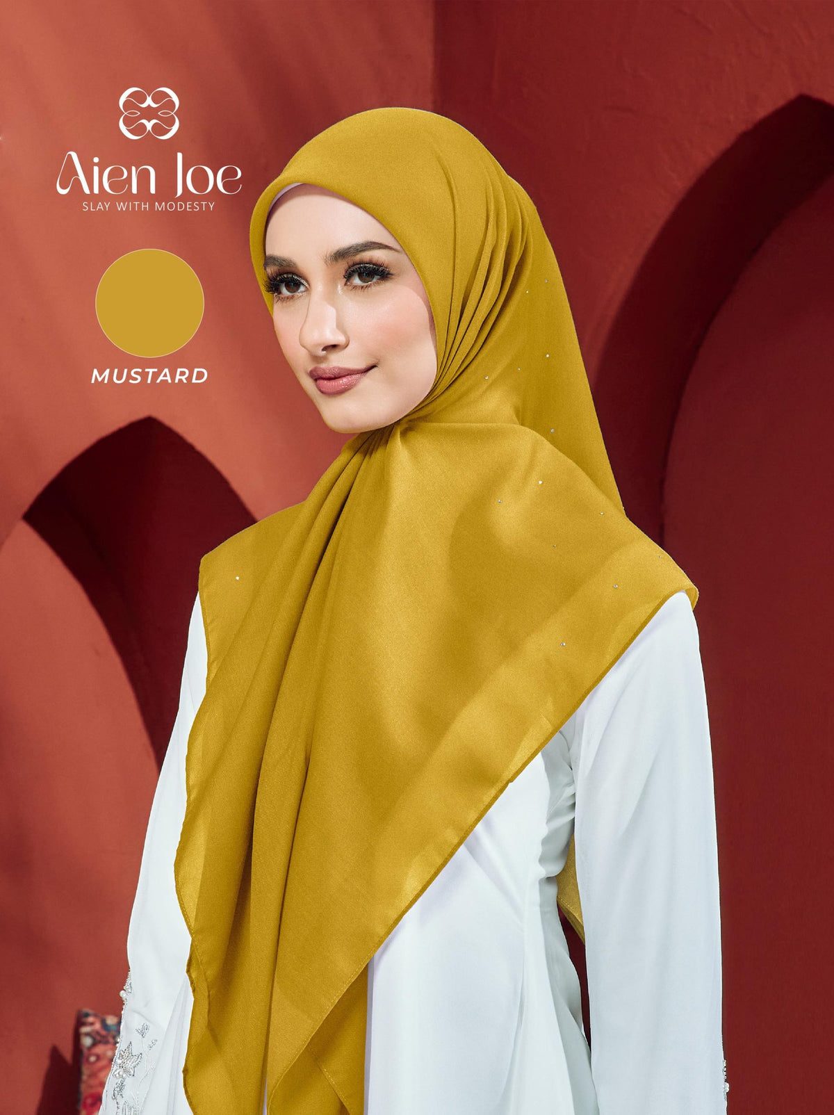 Bawal Diamond Cotton Voile Mustard
