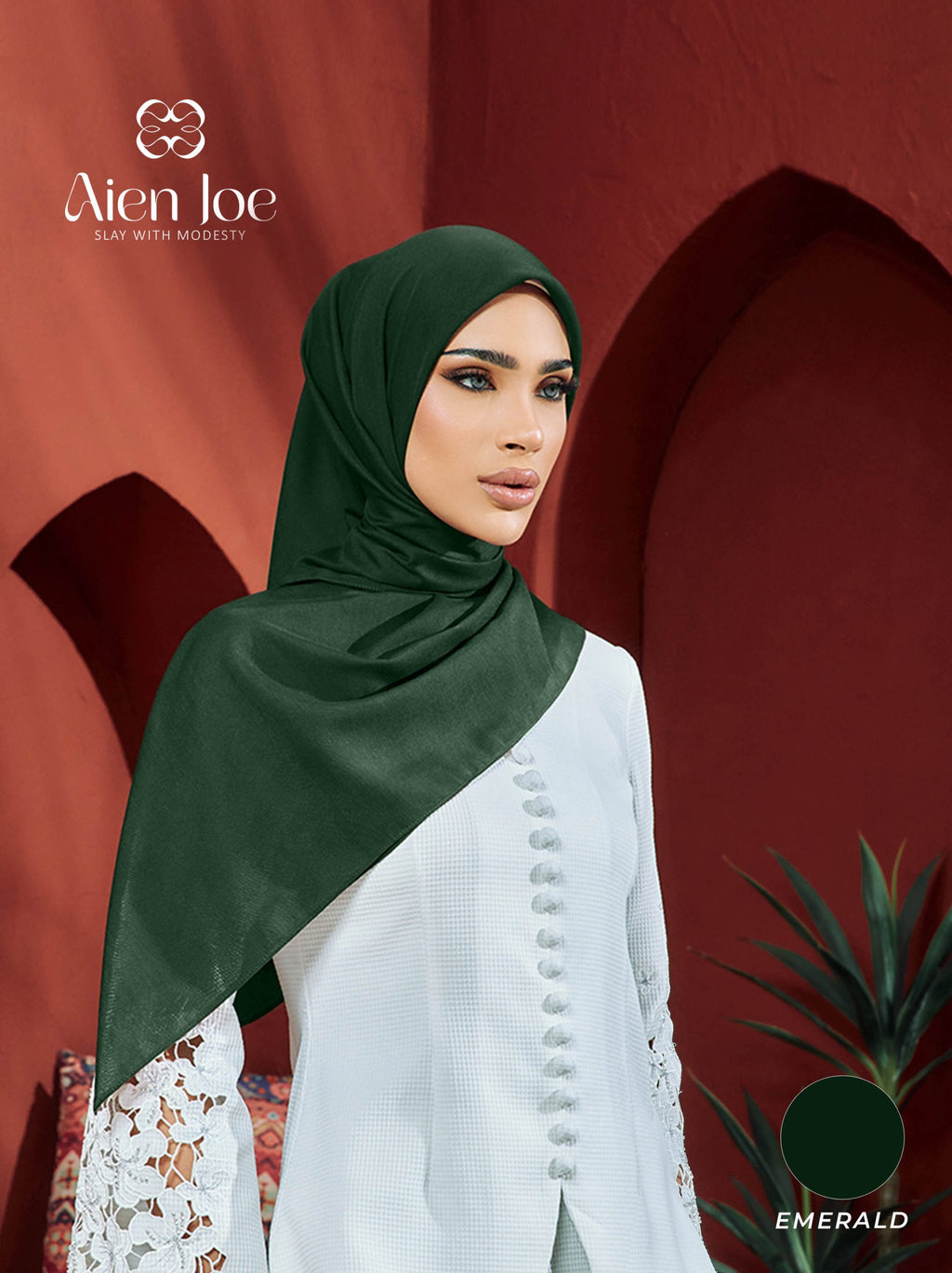 Bawal Premium Plain Cotton Voile Emerald
