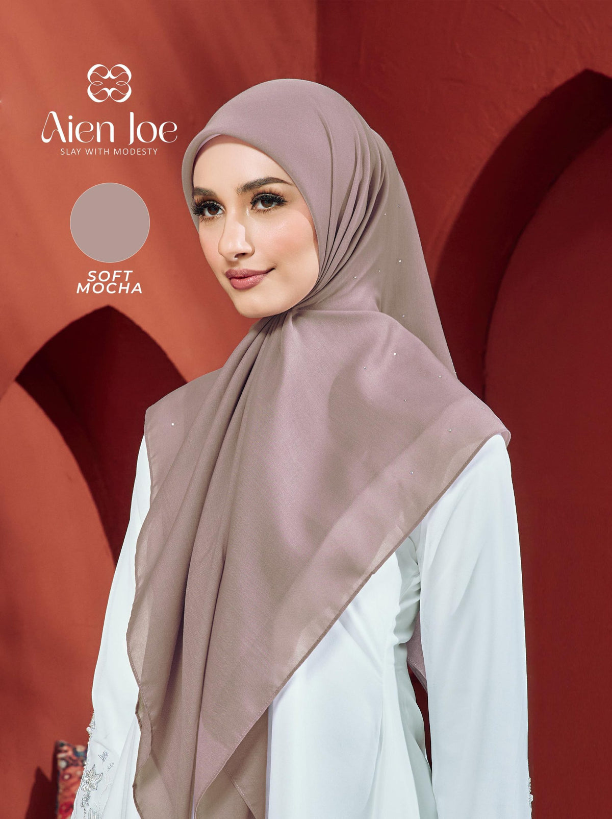 Bawal Diamond Cotton Voile Soft Mocha