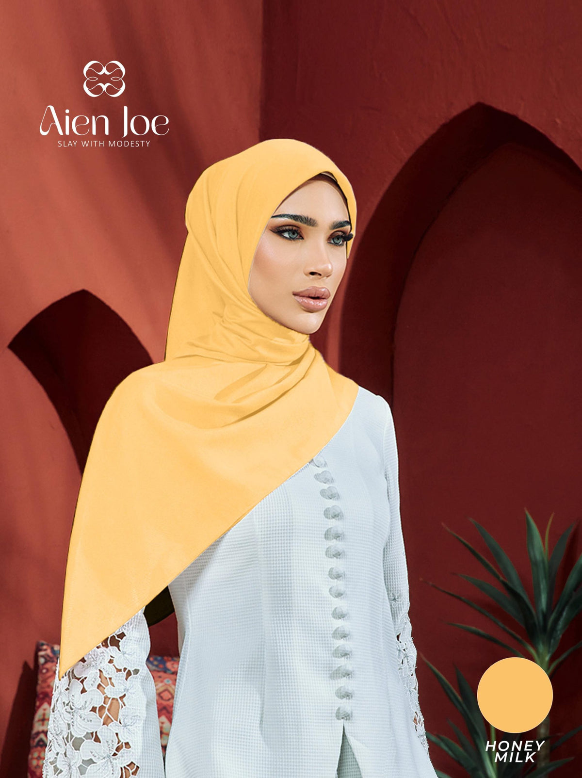 Bawal Premium Plain Cotton Voile Honey Milk