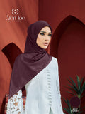Bawal Premium Plain Cotton Voile Egg Plant