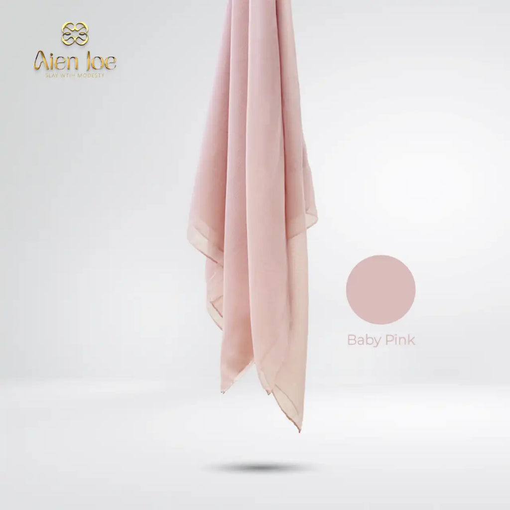 Bawal Jepun Premium Baby Pink