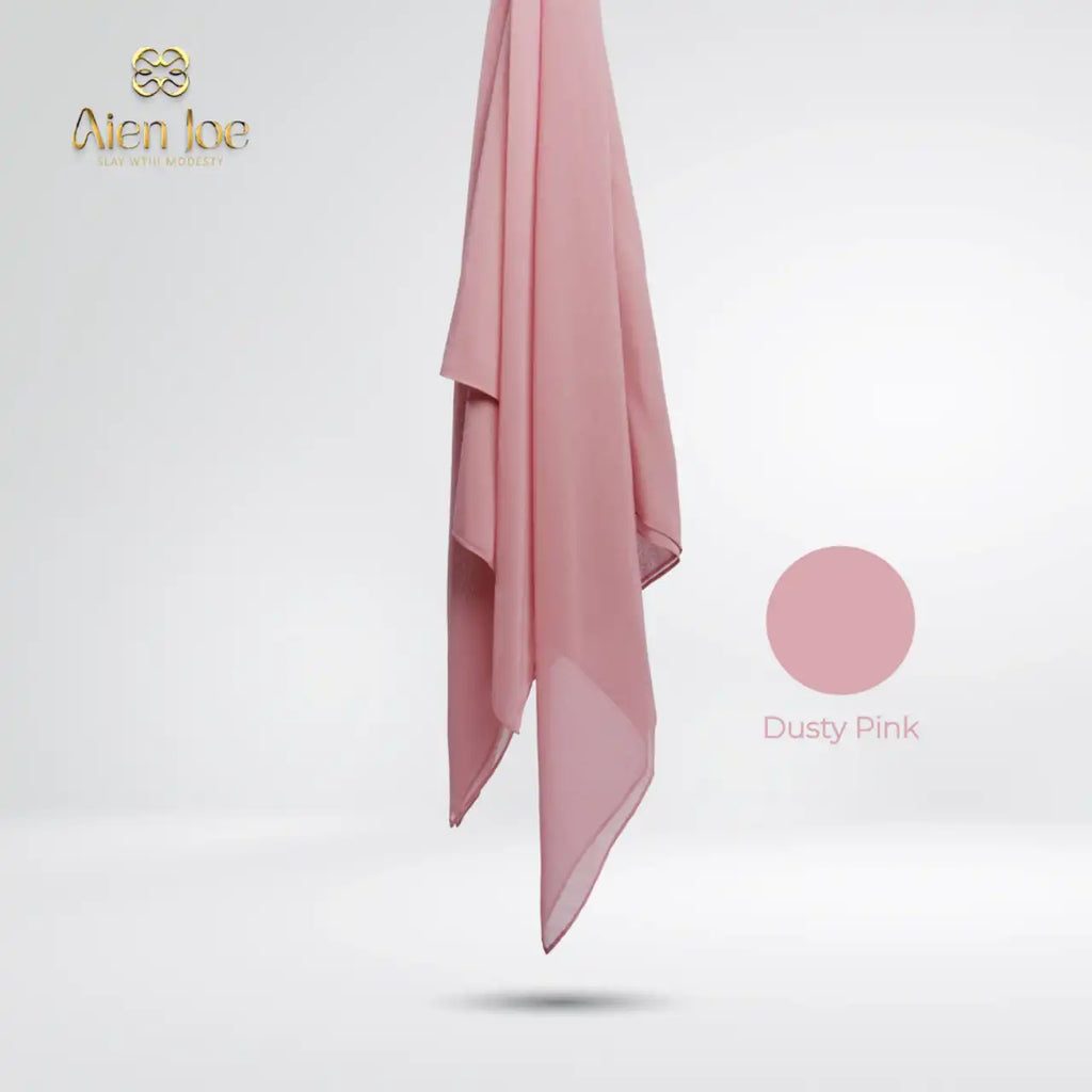 Bawal Jepun Premium Dusty Pink