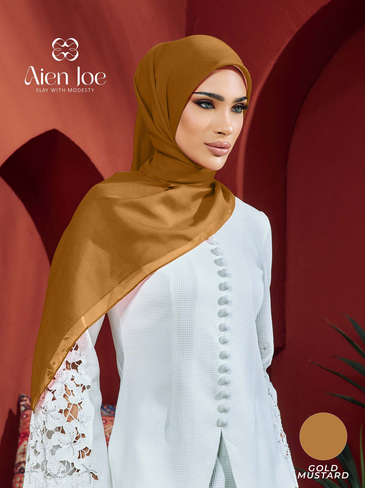 Bawal Jepun Premium Gold Mustard