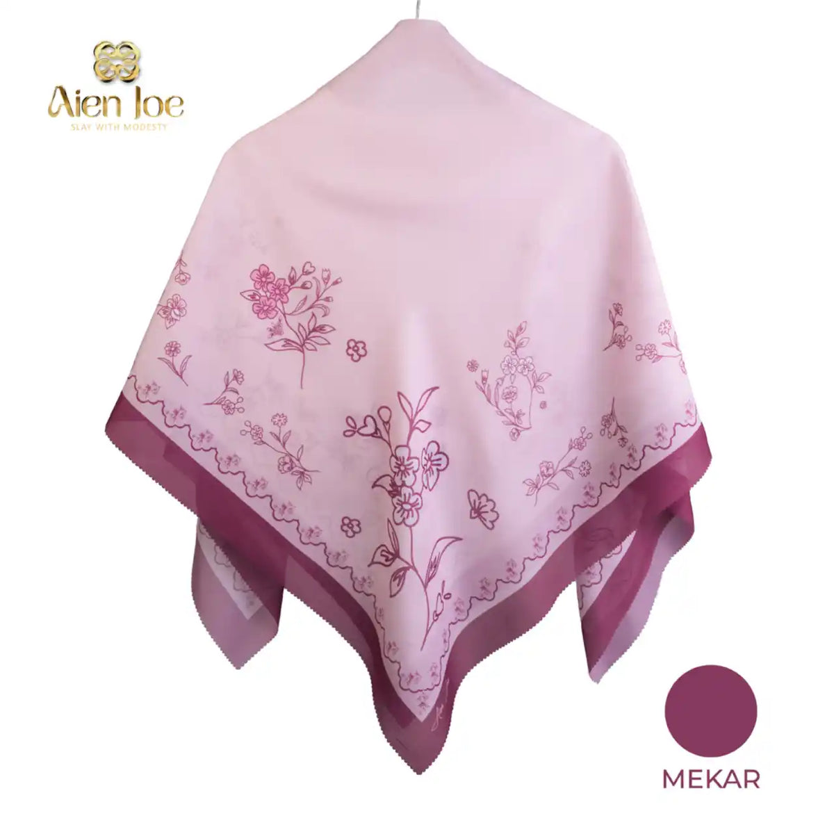 Mekar Bawal Printed Premium Cotton Voile