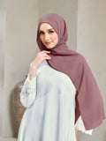 Shawl Berry Diamond Chiffon Premium Curve