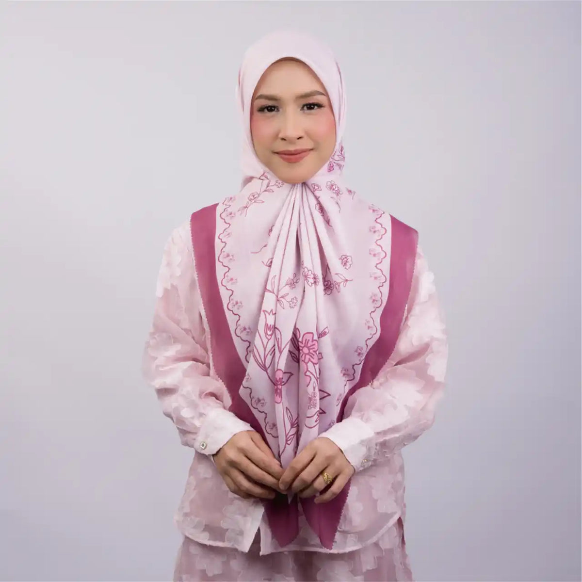 Mekar Bawal Printed Premium Cotton Voile