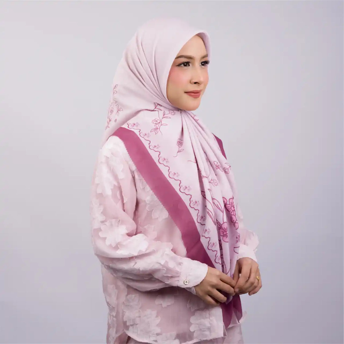 Mekar Bawal Printed Premium Cotton Voile