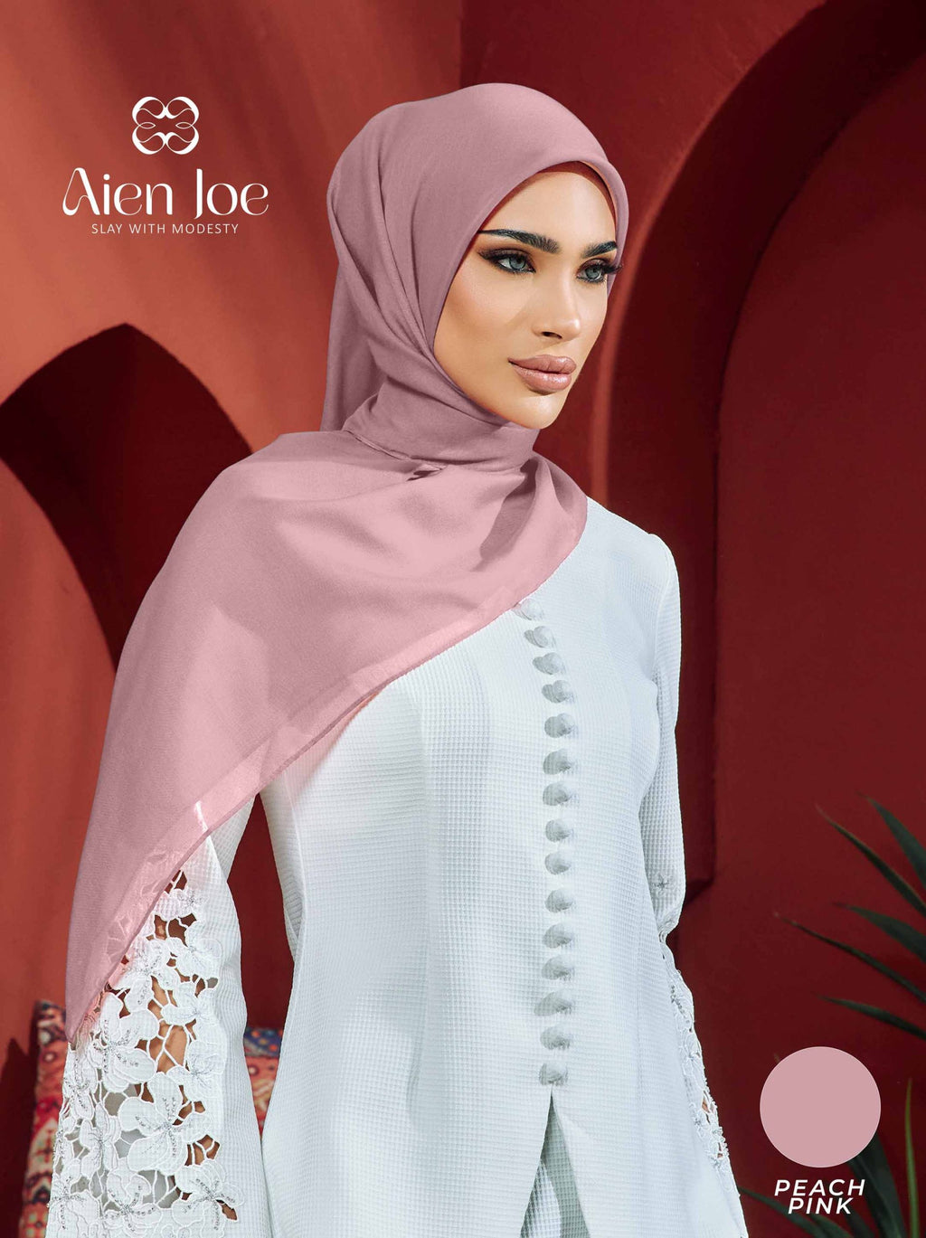Bawal Jepun Premium Peach Pink