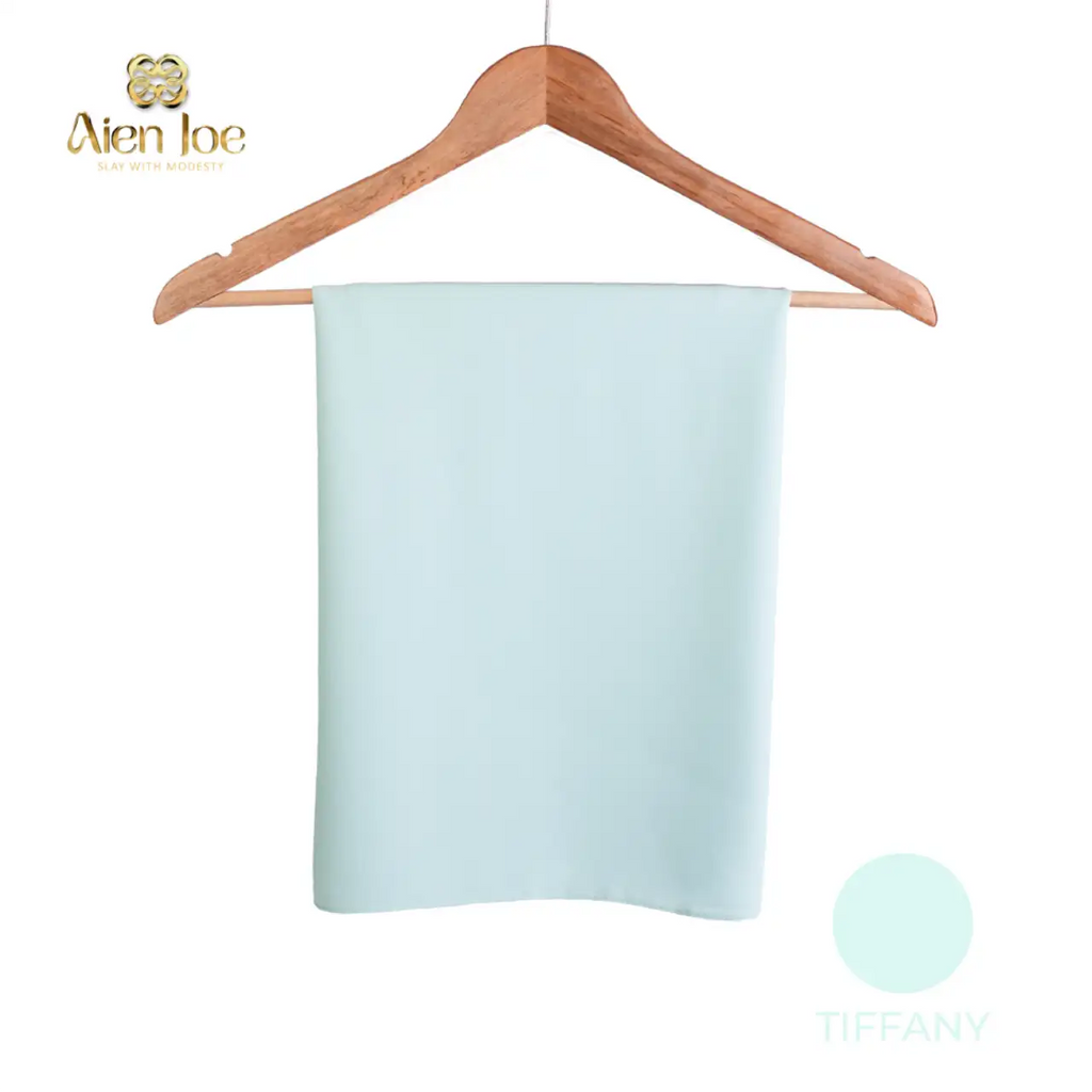 Shawl Tiffany Diamond Chiffon Premium Curve