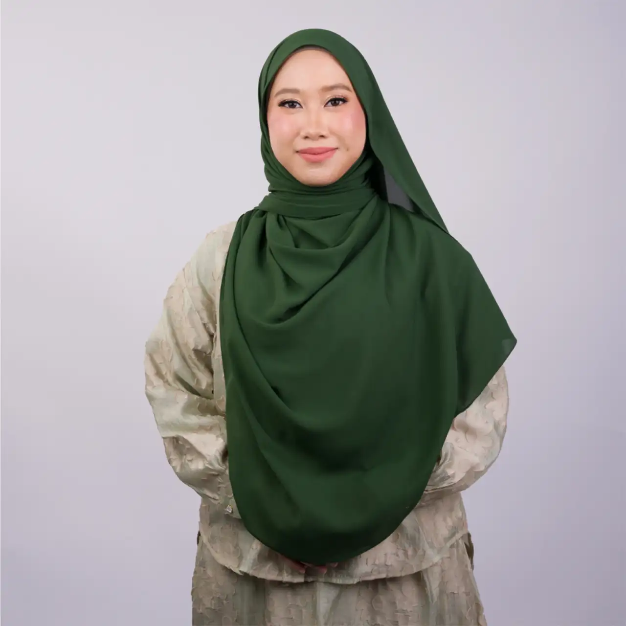 Emerald Diamond Chiffon Premium Curve