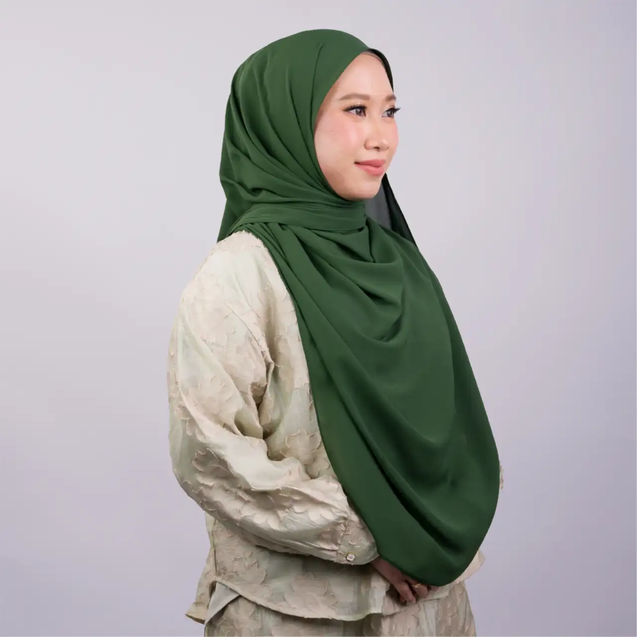 emerald- shawl plain tepi