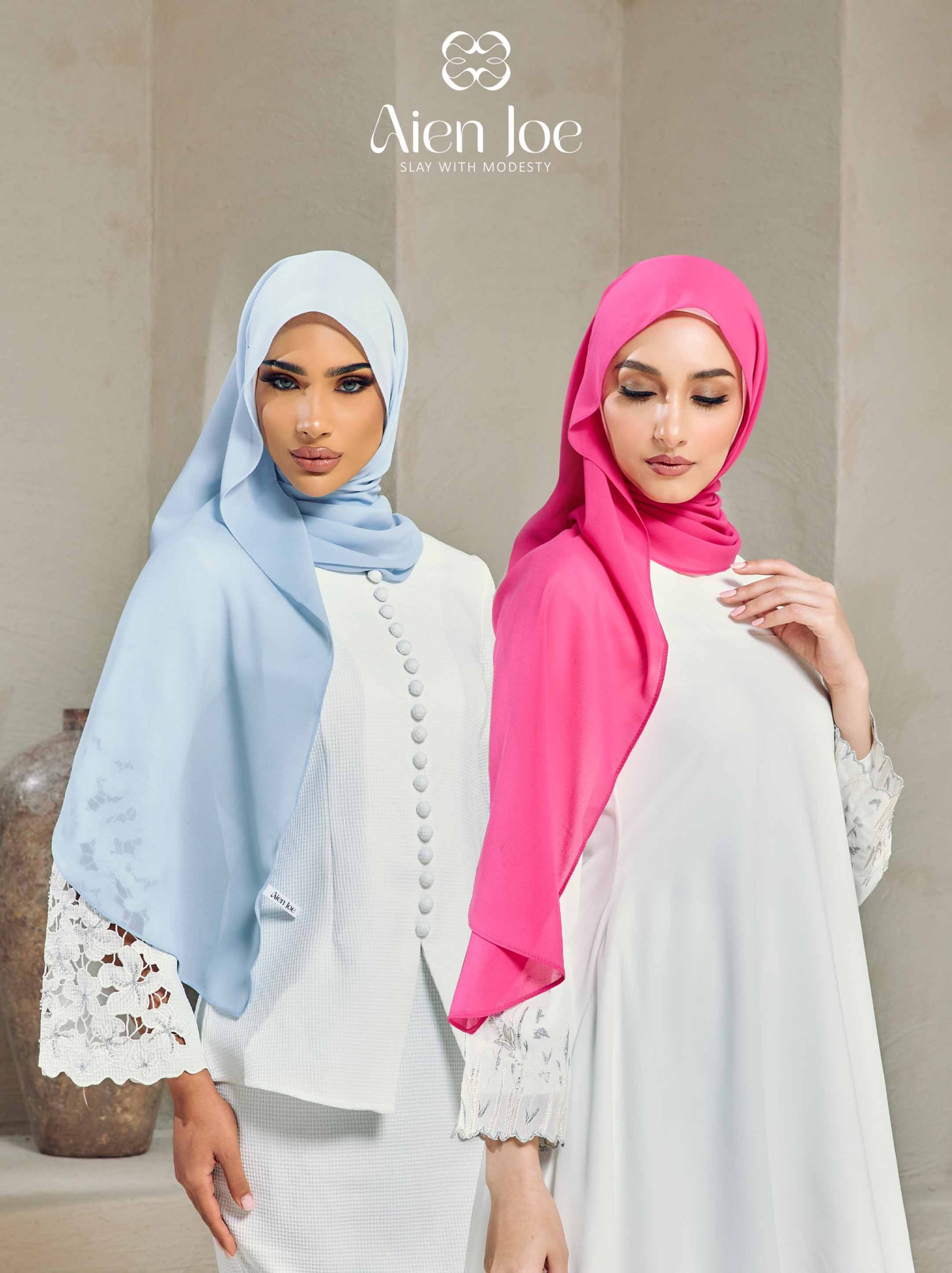 Shawl Hoodie Chiffon