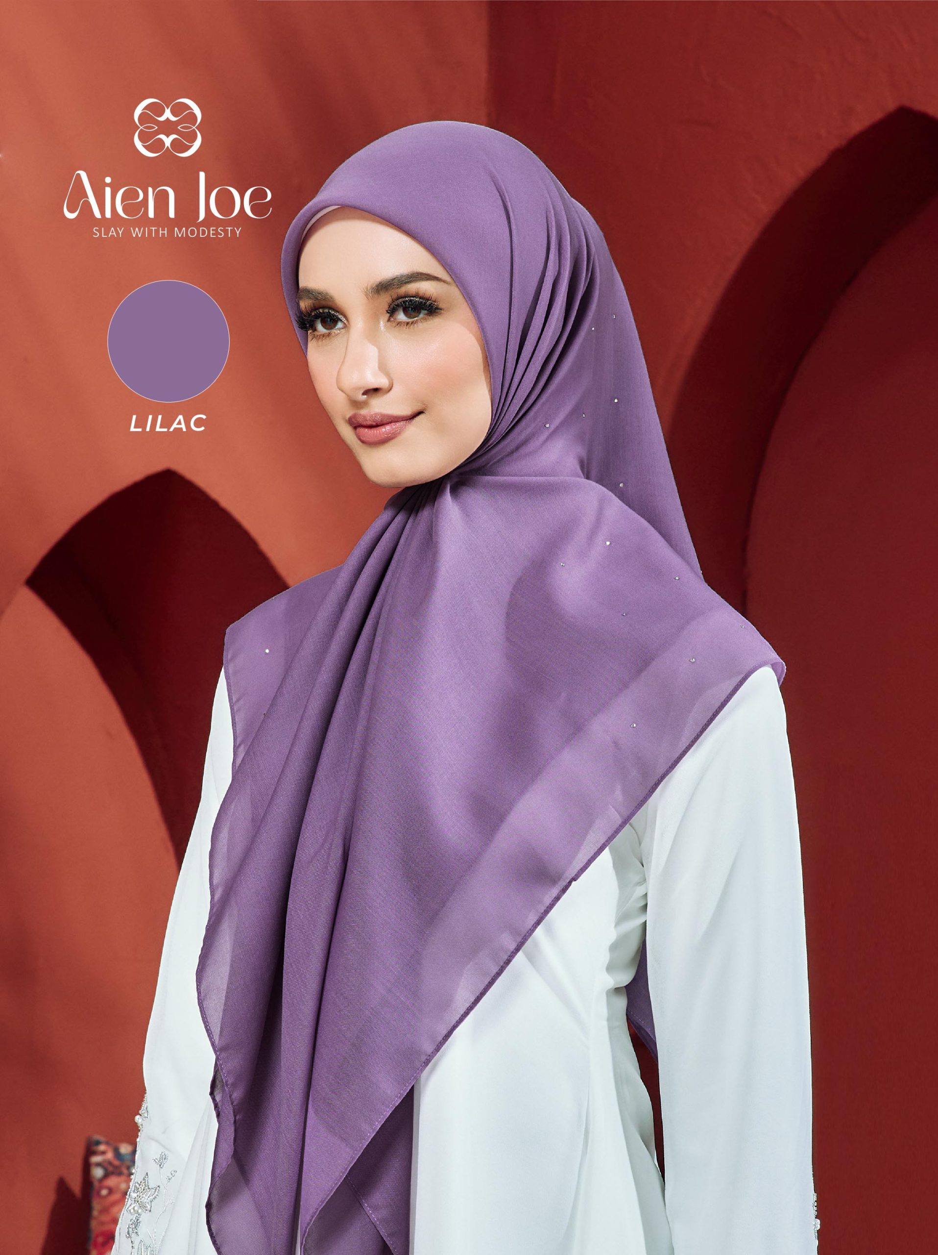 Bawal Diamond Cotton Voile Lilac