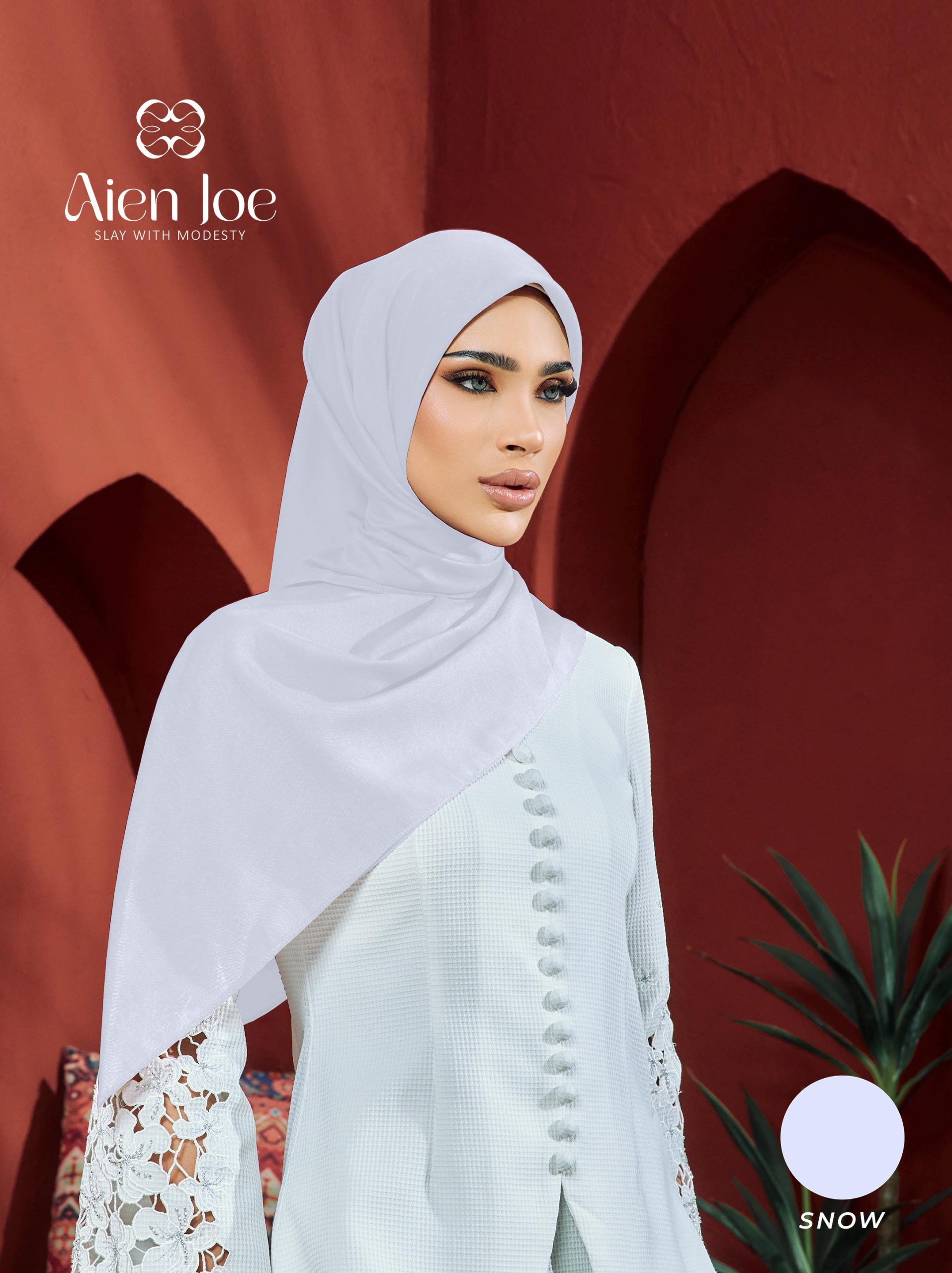Bawal Premium Plain Cotton Snow