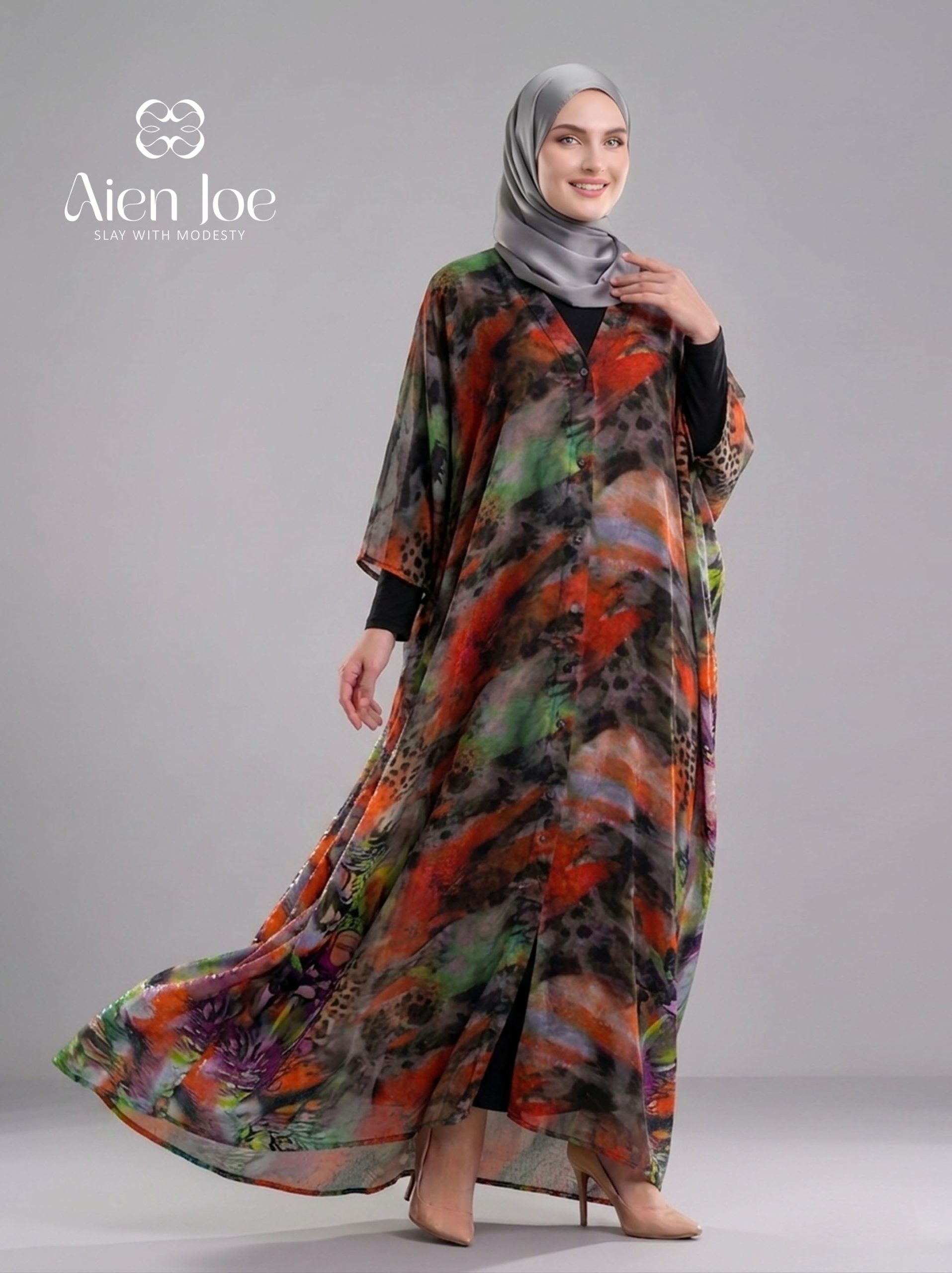 Kaftan Cardigan Ironless AJ11